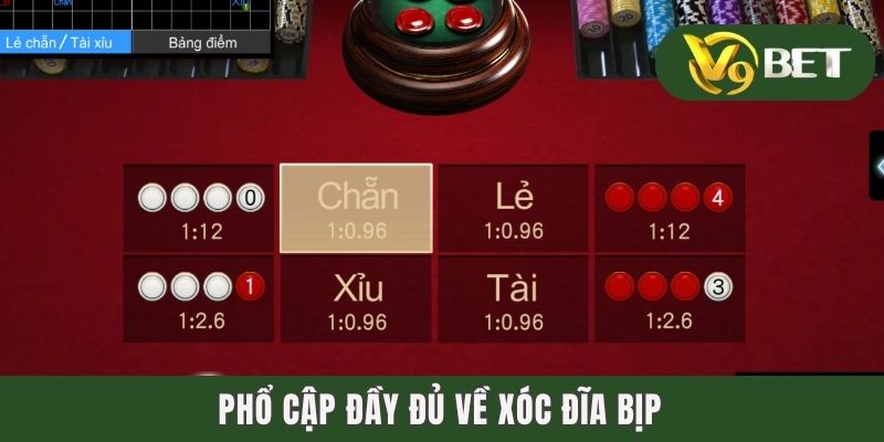 Phổ cập đầy đủ về xóc đĩa bịp